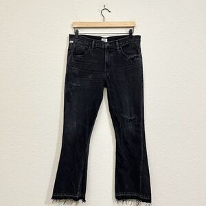 CITIZENS OF HUMANITY COH Sasha Twist Flare Crop Jeans Low Slung Flare